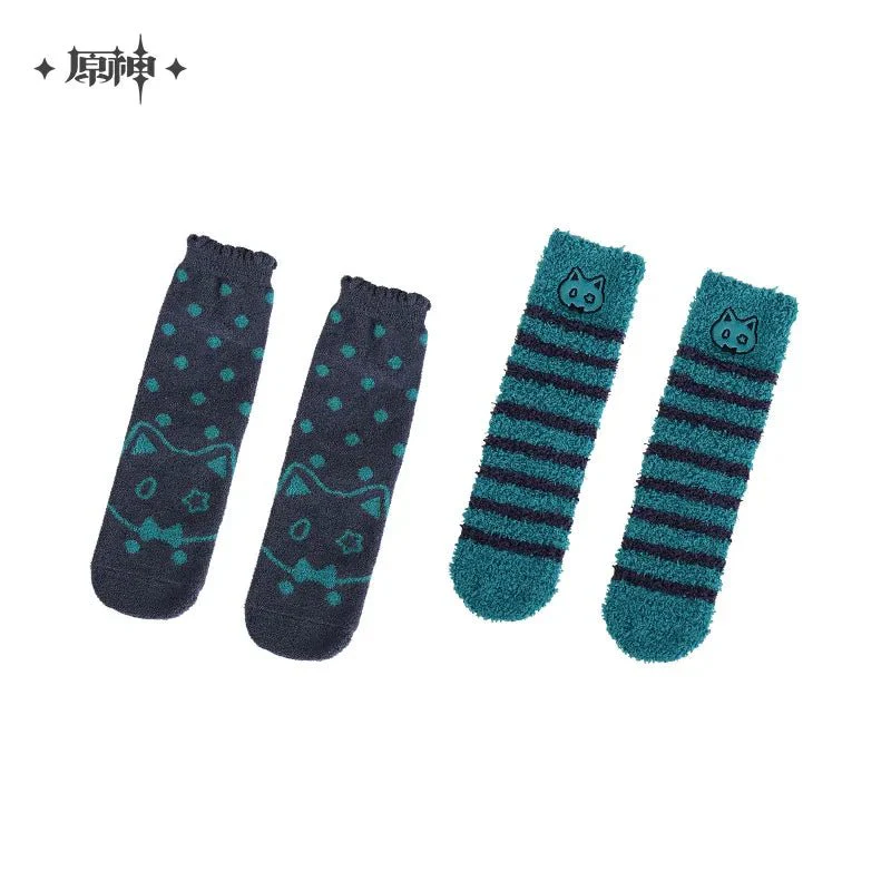 [OFFICIAL] Genshin Impact House of The Hearth Winter Series Home Plush Socks (2 Pack) - Image 7