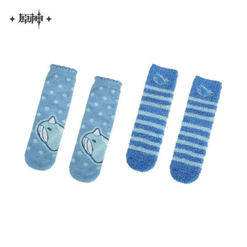 [OFFICIAL] Genshin Impact House of The Hearth Winter Series Home Plush Socks (2 Pack) - Image 9
