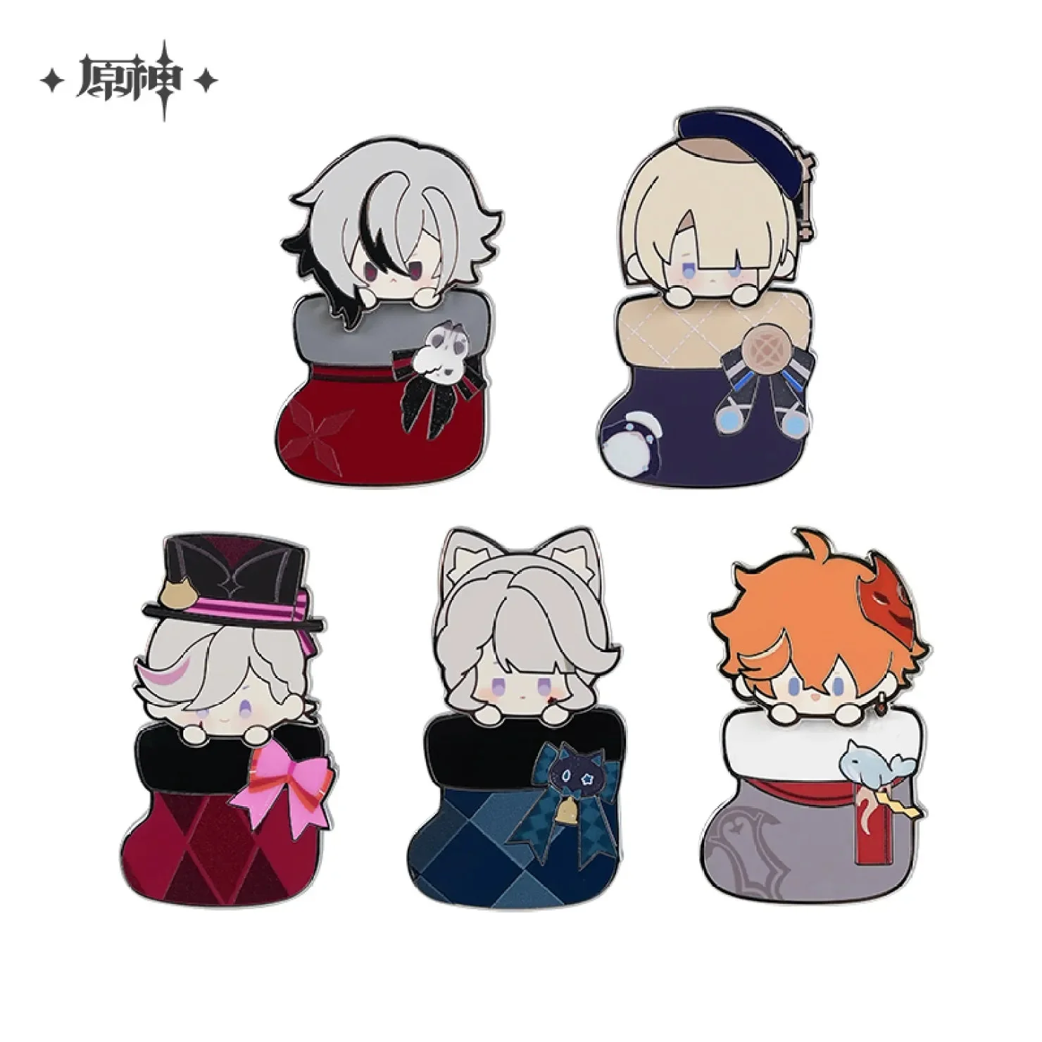 [OFFICIAL] Genshin Impact House of The Hearth Winter Series Metal Badge - Image 4