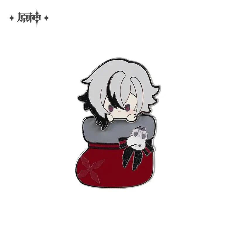 [OFFICIAL] Genshin Impact House of The Hearth Winter Series Metal Badge - Image 5