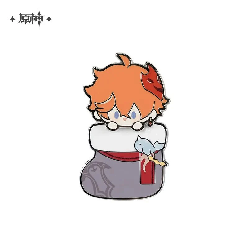 [OFFICIAL] Genshin Impact House of The Hearth Winter Series Metal Badge - Image 9