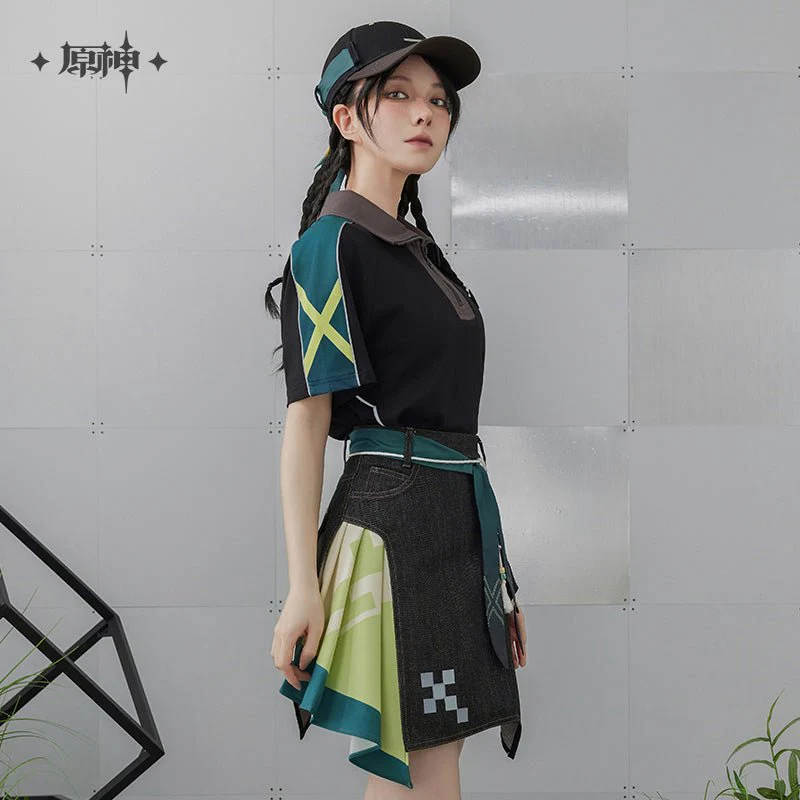 [OFFICIAL] Genshin Impact Kinich Impression Series Clothes - Short-Sleeve POLO Shirt