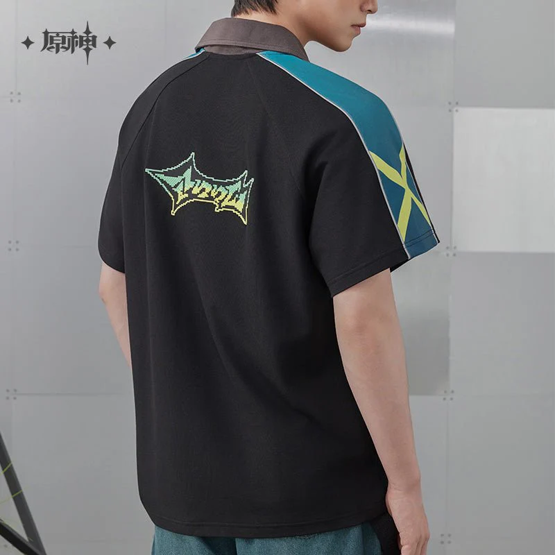 [OFFICIAL] Genshin Impact Kinich Impression Series Clothes - Short-Sleeve POLO Shirt - Image 3
