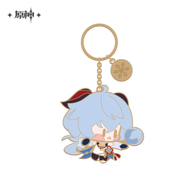 [OFFICIAL] Genshin Impact Large Character Cute Metal Keychain Pendant - Image 13