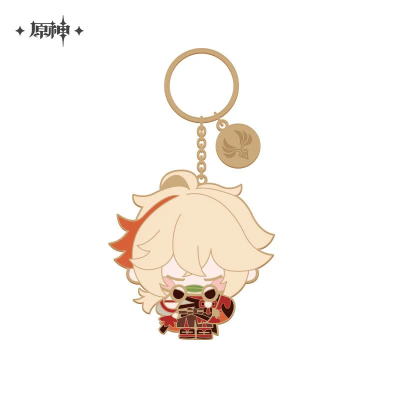 [OFFICIAL] Genshin Impact Large Character Cute Metal Keychain Pendant - Image 5