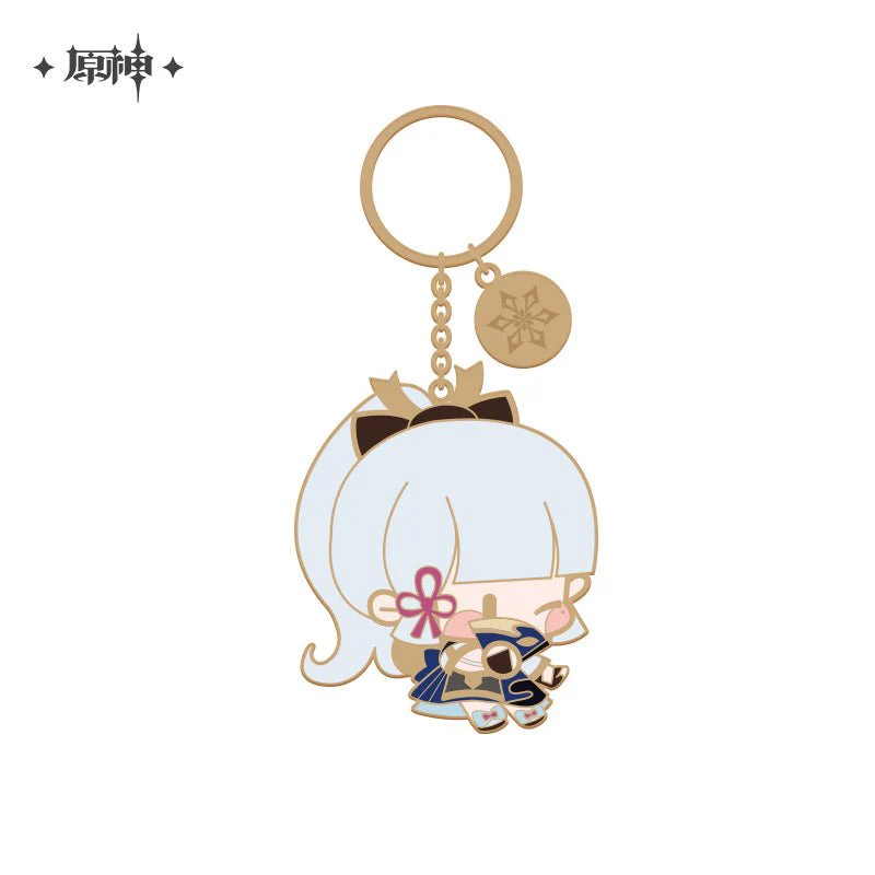 [OFFICIAL] Genshin Impact Large Character Cute Metal Keychain Pendant - Image 8