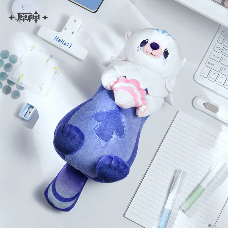 [OFFICIAL] Genshin Impact Leisurely Otter Plush Stationery Storage Pouch