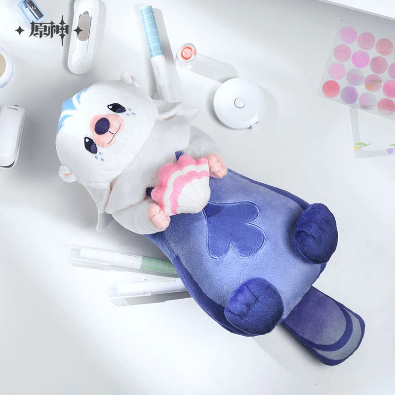[OFFICIAL] Genshin Impact Leisurely Otter Plush Stationery Storage Pouch - Image 3