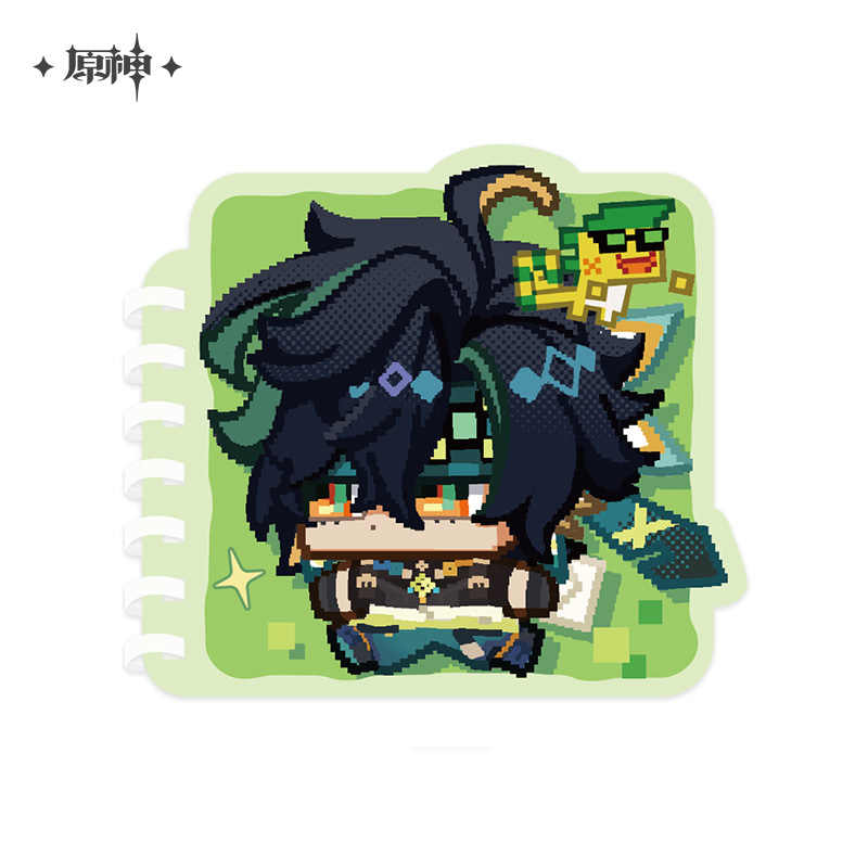 [OFFICIAL] Genshin Impact Natlan Character Cute Coil Notebook - Mualani, Kinich, Kachina - Image 3