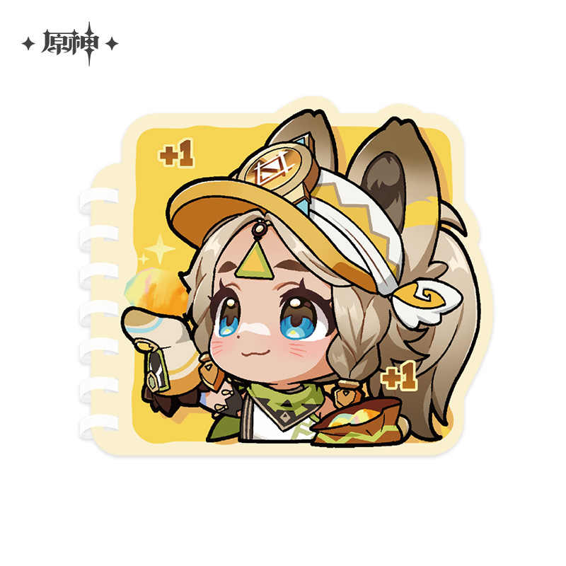 [OFFICIAL] Genshin Impact Natlan Character Cute Coil Notebook - Mualani, Kinich, Kachina - Image 4