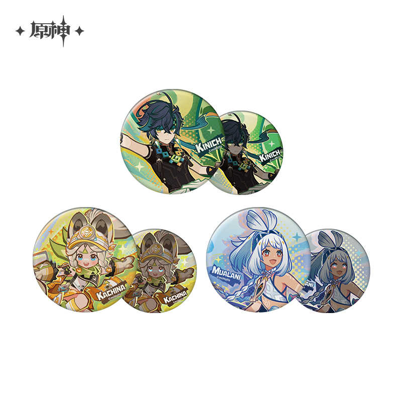 [OFFICIAL] Natlan Journey Series Character Reflective Badge, Stand Figure, Laser Ticket - Image 2
