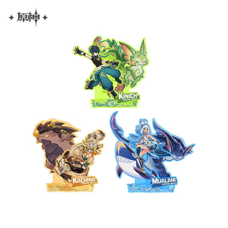[OFFICIAL] Natlan Journey Series Character Reflective Badge, Stand Figure, Laser Ticket - Image 3