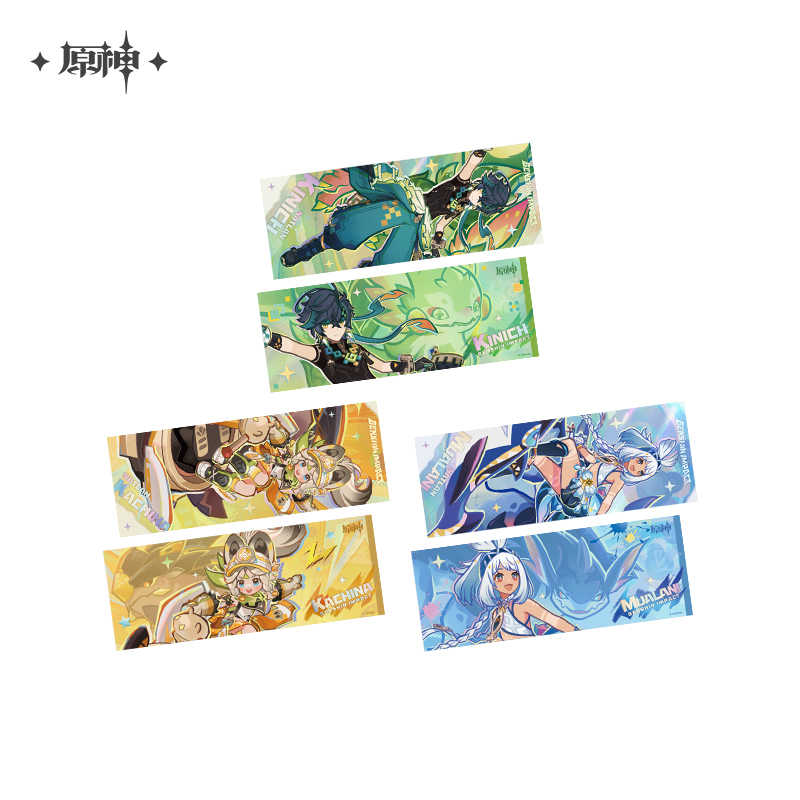 [OFFICIAL] Natlan Journey Series Character Reflective Badge, Stand Figure, Laser Ticket - Image 4