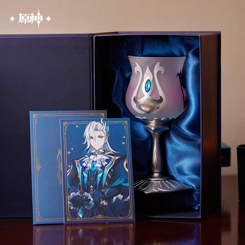 [OFFICIAL] Genshin Impact Neuvillette Font of All Water Series Goblet Gift Box - Image 2