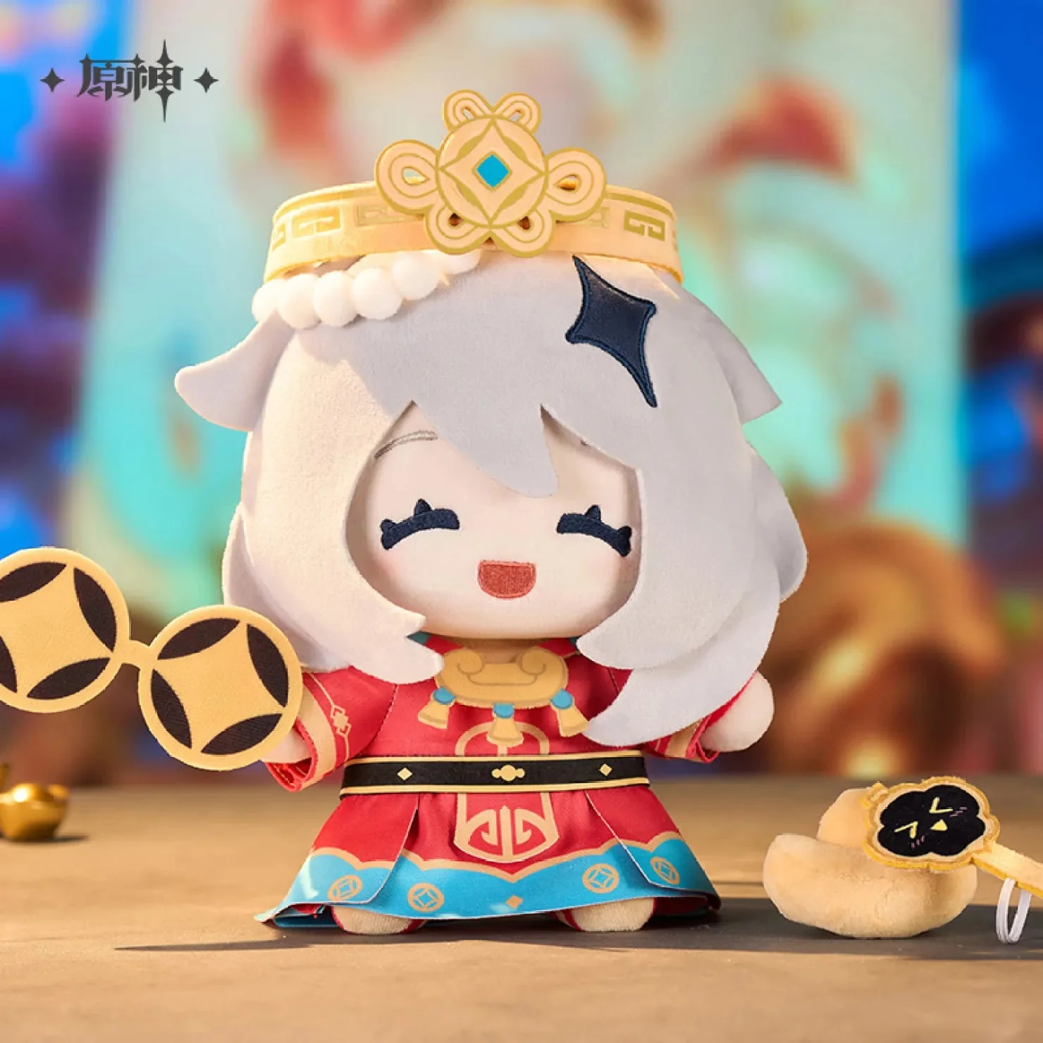[OFFICIAL] Genshin Impact Paimon "God of Fortune" Plush Toy - Image 3