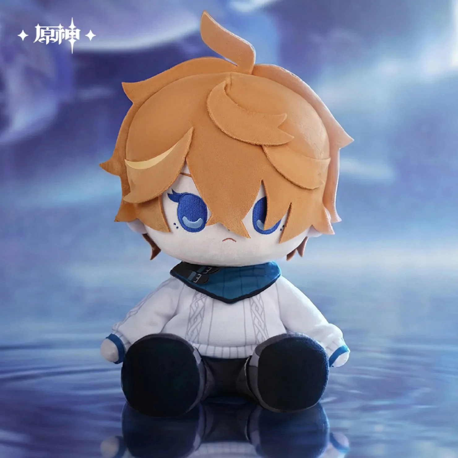 [OFFICIAL] Genshin Impact Skirk And Tartaglia Sitting Plush Doll - Image 4