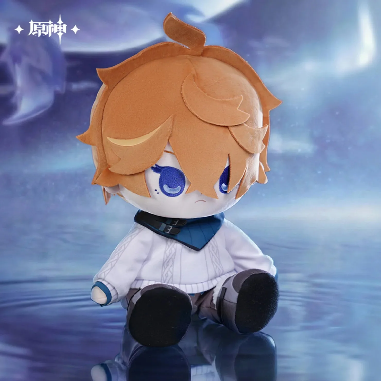 [OFFICIAL] Genshin Impact Skirk And Tartaglia Sitting Plush Doll - Image 5