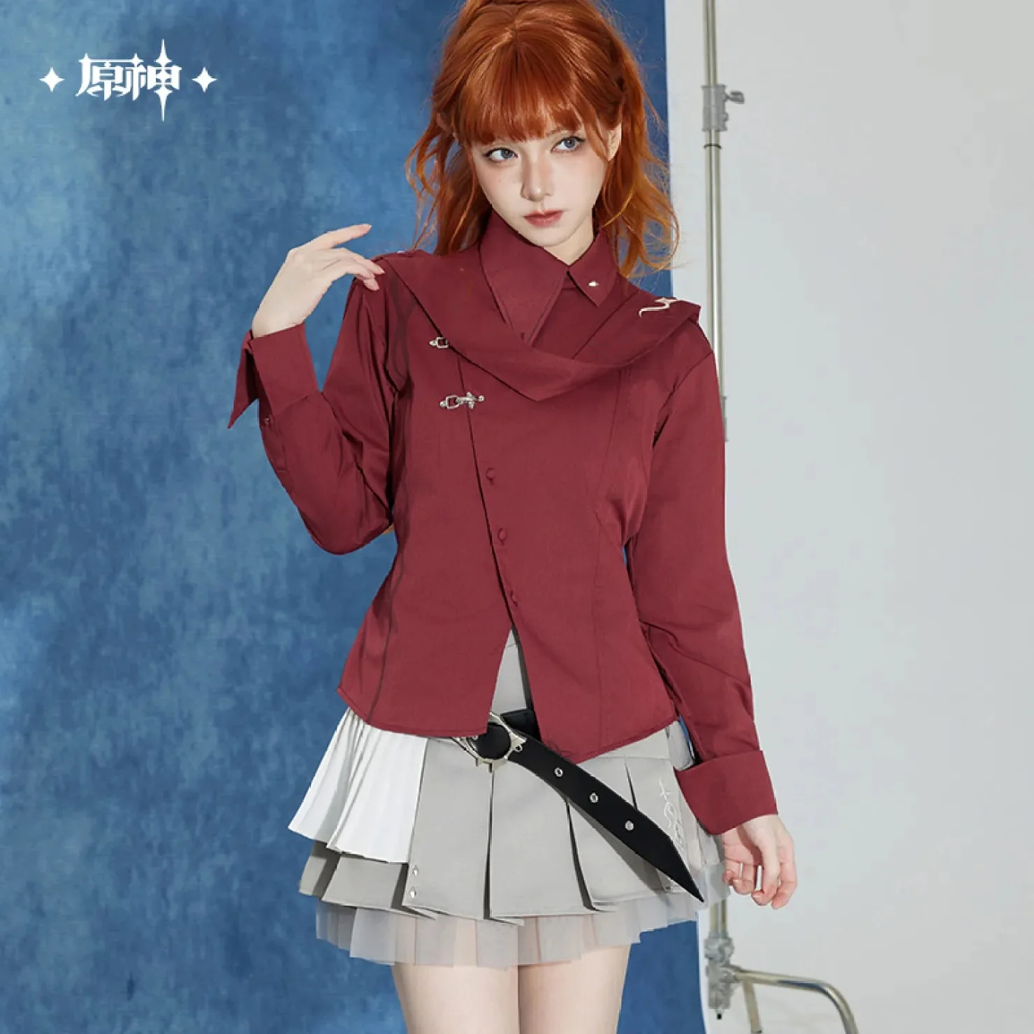 [OFFICIAL] Genshin Impact Tartaglia Impression Series Clothes - Long Sleeve Shirt