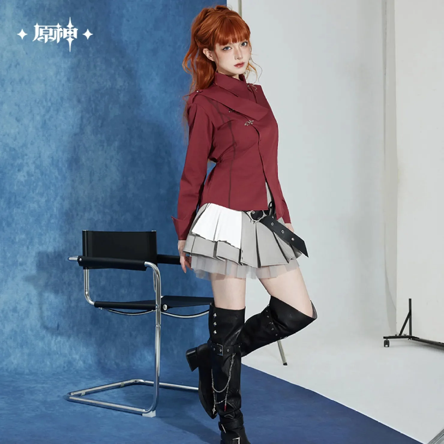 [OFFICIAL] Genshin Impact Tartaglia Impression Series Clothes - Long Sleeve Shirt - Image 3