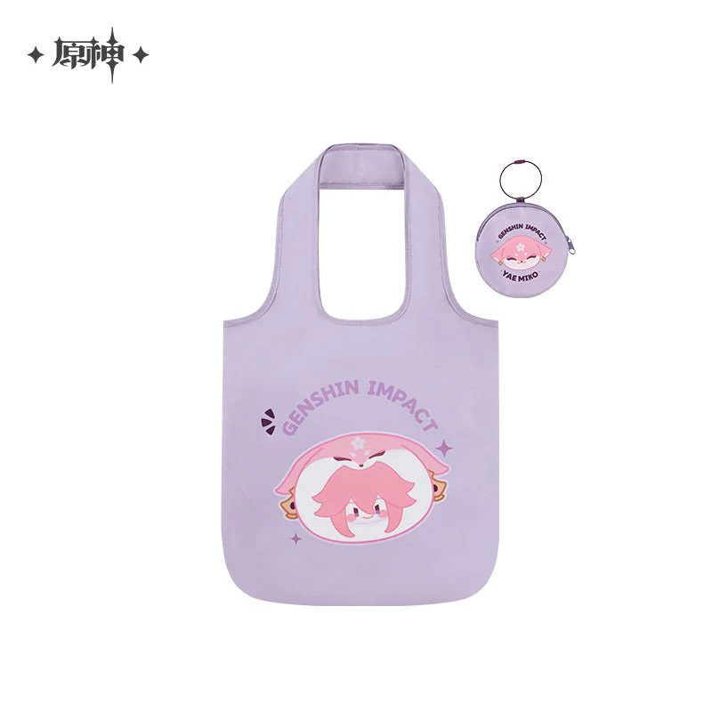 [OFFICIAL] Teyvat Zoo Series Folding Tote Bag With Coin Purse - Image 10