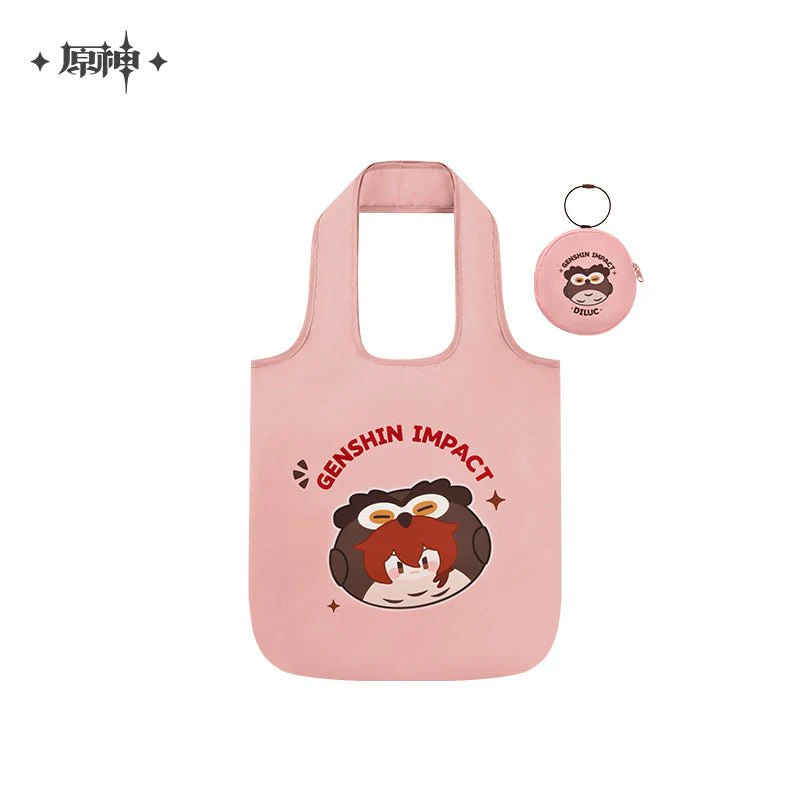 [OFFICIAL] Teyvat Zoo Series Folding Tote Bag With Coin Purse - Image 7