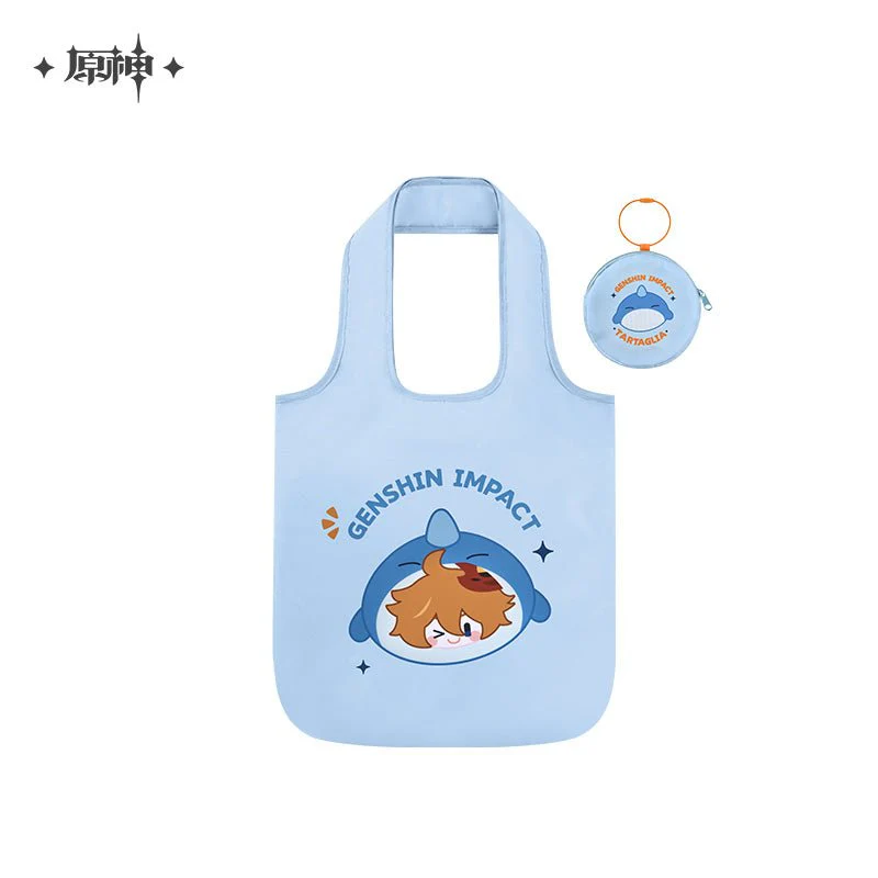 [OFFICIAL] Teyvat Zoo Series Folding Tote Bag With Coin Purse - Image 9