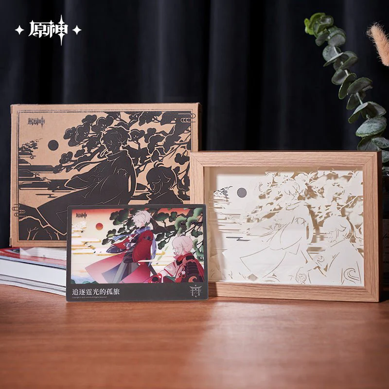[OFFICIAL] Genshin Impact The Solitary Pursuit of Lightning Paper Carving Lamp - Image 2