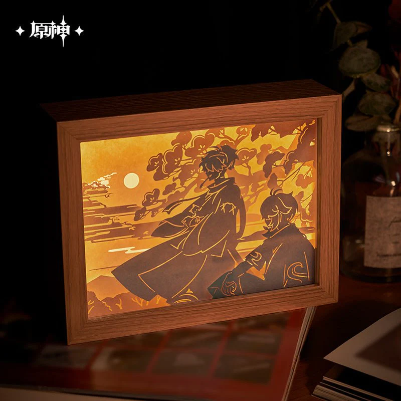 [OFFICIAL] Genshin Impact The Solitary Pursuit of Lightning Paper Carving Lamp - Image 3