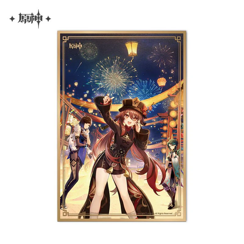[OFFICIAL] Genshin Impact Themed Series Acrylic Color Cardboard - Image 3