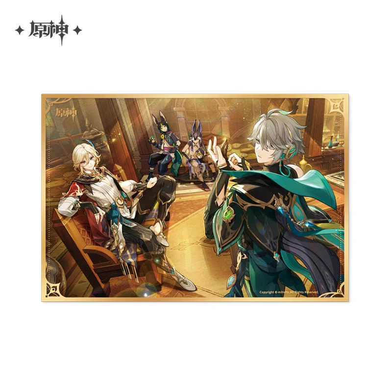 [OFFICIAL] Genshin Impact Themed Series Acrylic Color Cardboard - Image 8