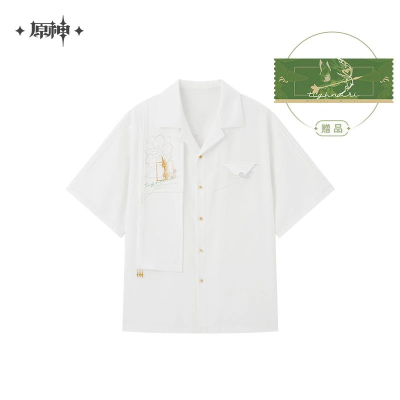 [OFFICIAL] Tighnari Impression Series - Short Sleeved Shirt - Image 5