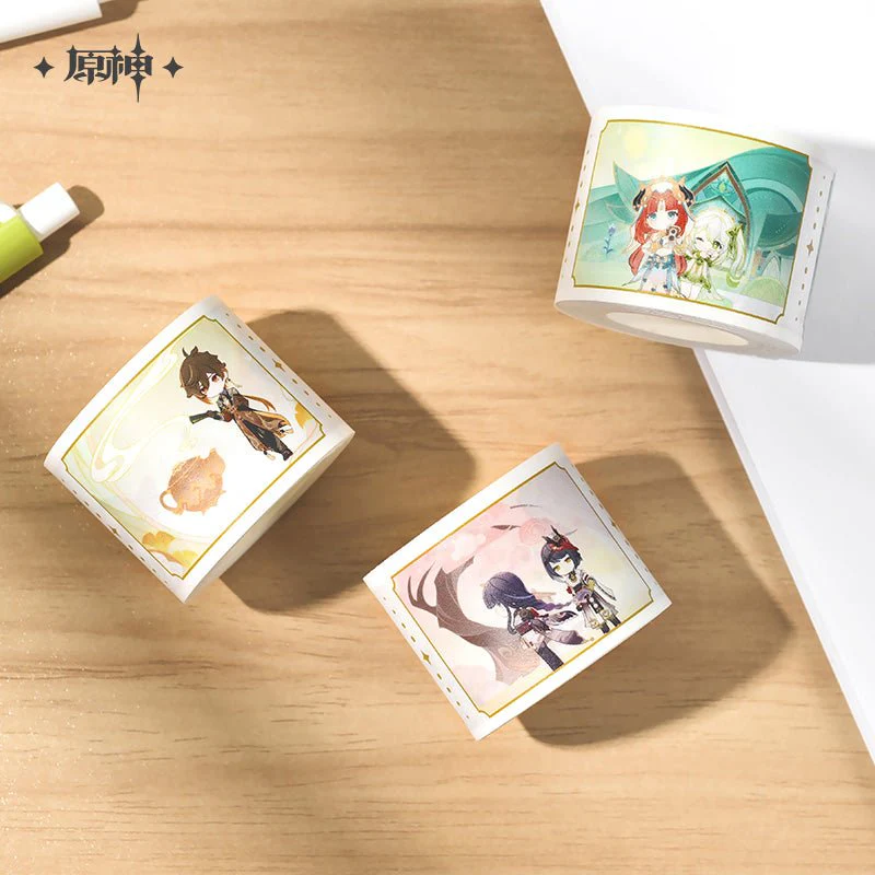 [OFFICIAL] Genshin Impact Traveling With The Stars Series Washi Tape - Image 2