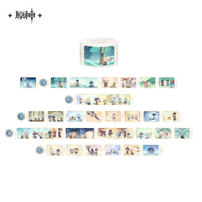 [OFFICIAL] Genshin Impact Traveling With The Stars Series Washi Tape - Image 5