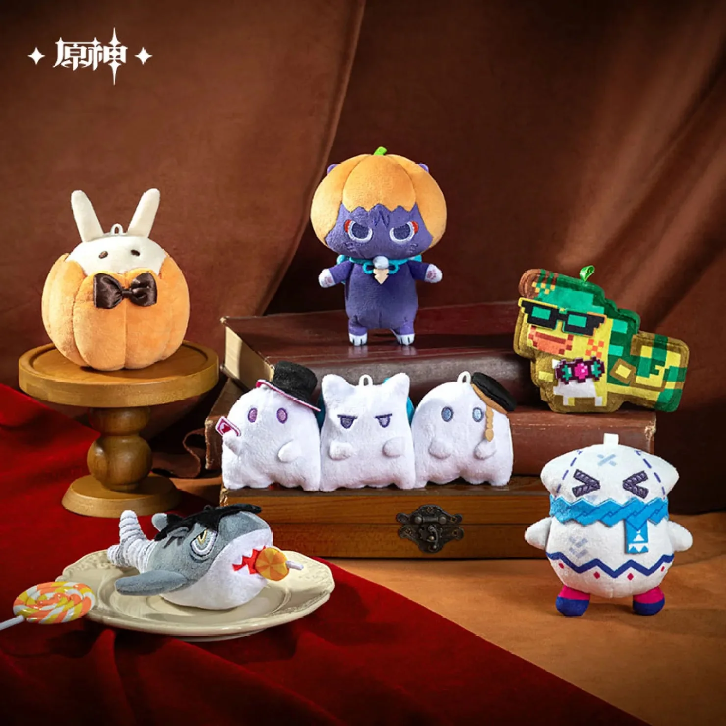 [OFFICIAL] Genshin Impact Twilight Whimsy Series Pinch-Pinch Plush Pendant