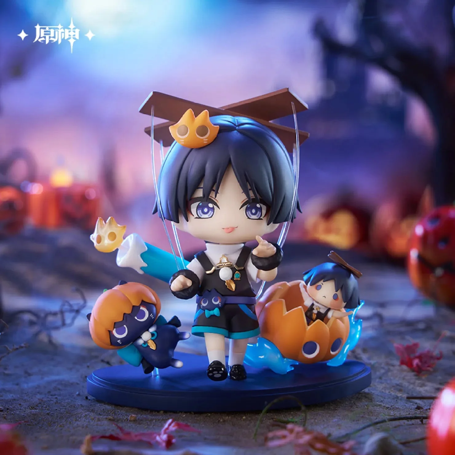 [OFFICIAL] Genshin Impact Twilight Whimsy Series Scale Chibi Figure - Wanderer