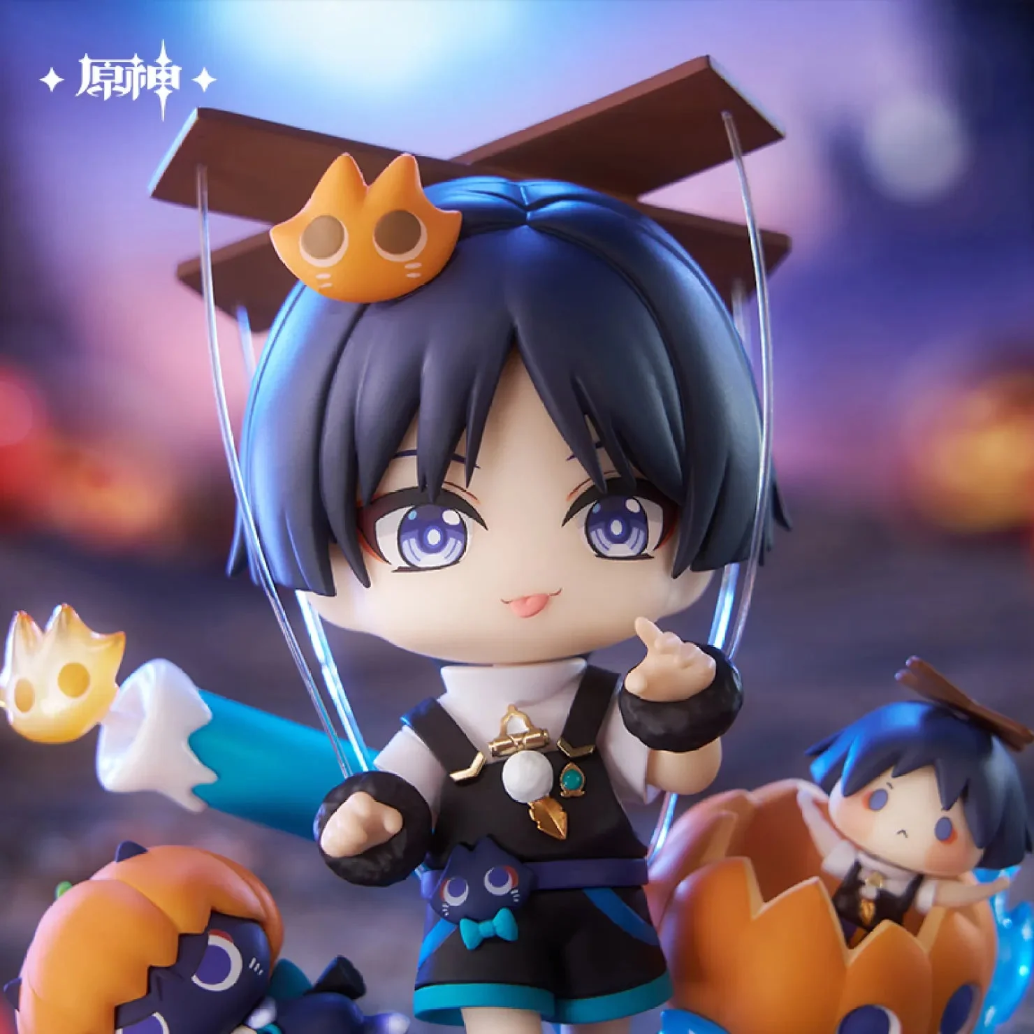 [OFFICIAL] Genshin Impact Twilight Whimsy Series Scale Chibi Figure - Wanderer - Image 2