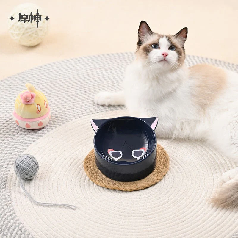 [OFFICIAL] Wanderer Fairytale Cat Series Household Ceramic Pet Bowl