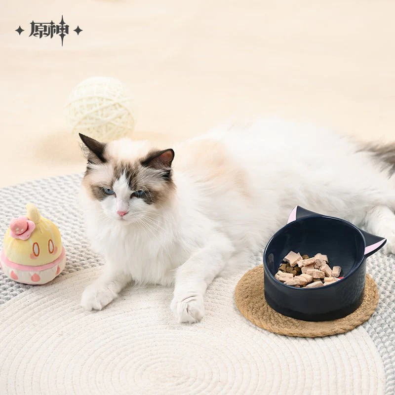 [OFFICIAL] Wanderer Fairytale Cat Series Household Ceramic Pet Bowl - Image 4
