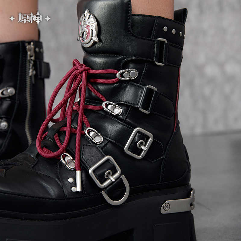 [OFFICIAL] Genshin Impact Wriothesley Impression Series Apparel and Accessories - Mid Calf Boots - Image 3