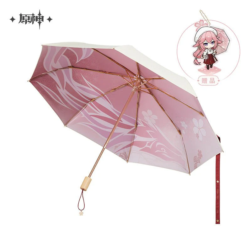 [OFFICIAL] Yae Miko Impression Series - Folding Umbrella - Image 6