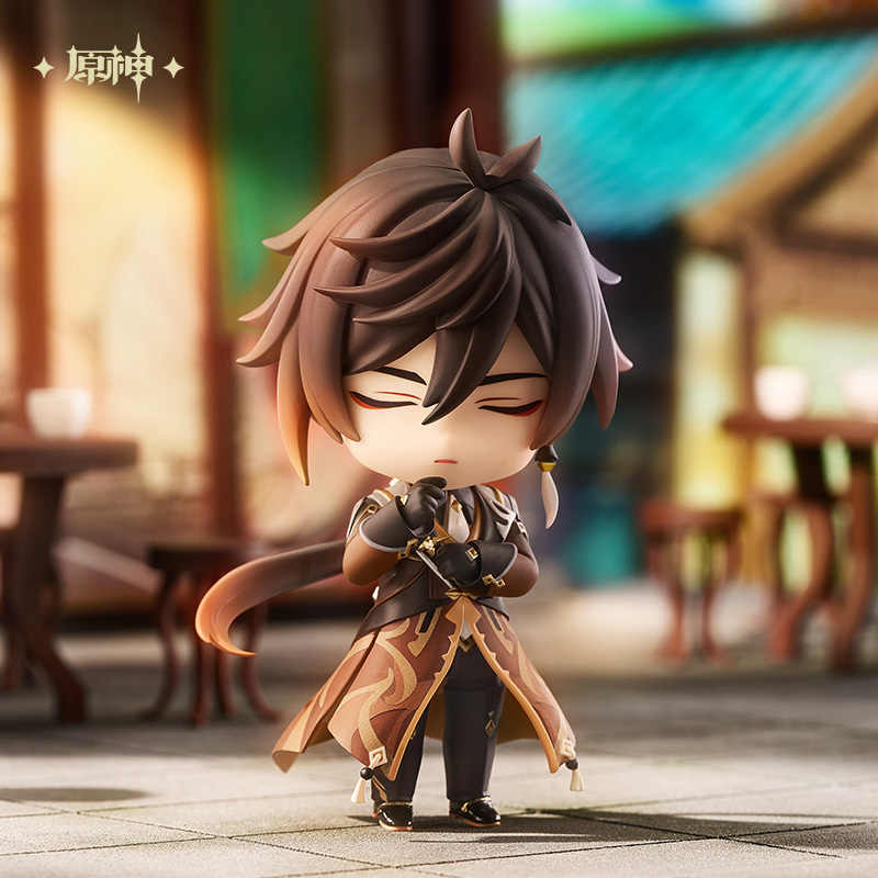 [OFFICIAL] Genshin Impact Zhongli Chibi Nendoroid Action Figure - Image 3