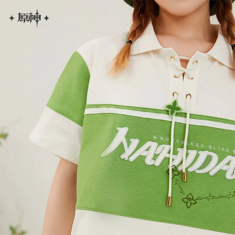 [OFFICIAL] Genshin Nahida Impression Apparel Series - Polo Shirt - Image 5