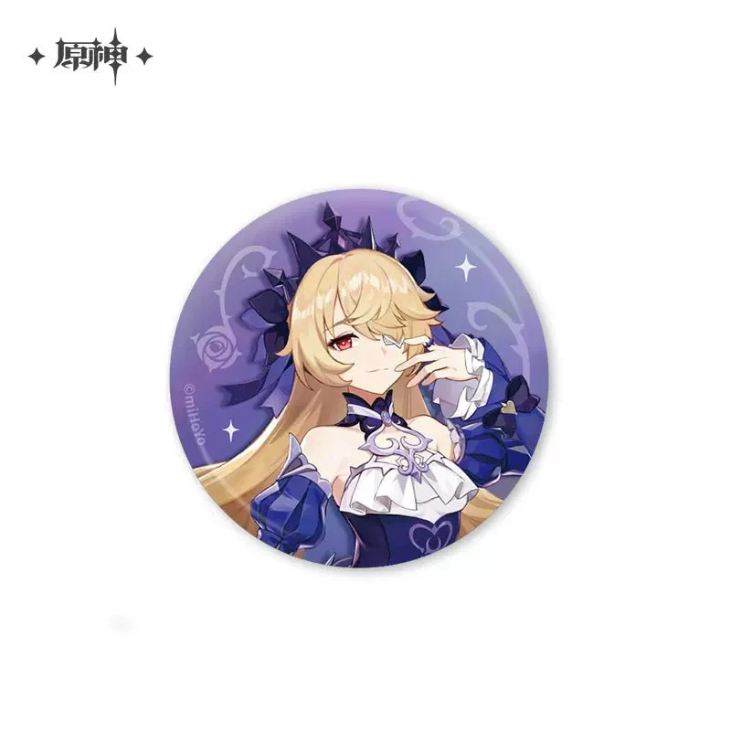 [OFFICIAL] Genshin Teyvat Fashion Theme Stand Figure and Badge - Image 4