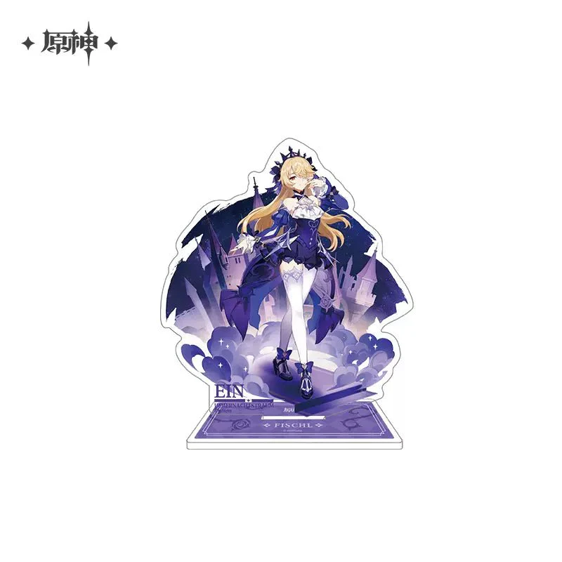[OFFICIAL] Genshin Teyvat Fashion Theme Stand Figure and Badge - Image 5