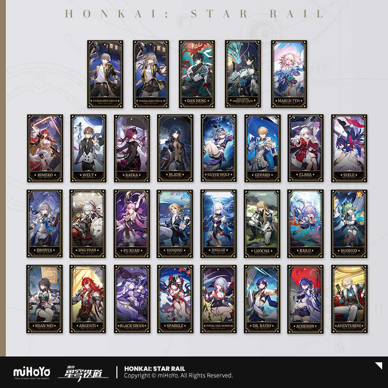 [OFFICIAL] Honkai Star Rail 1st Anniversary Collectible Card Set - Image 4