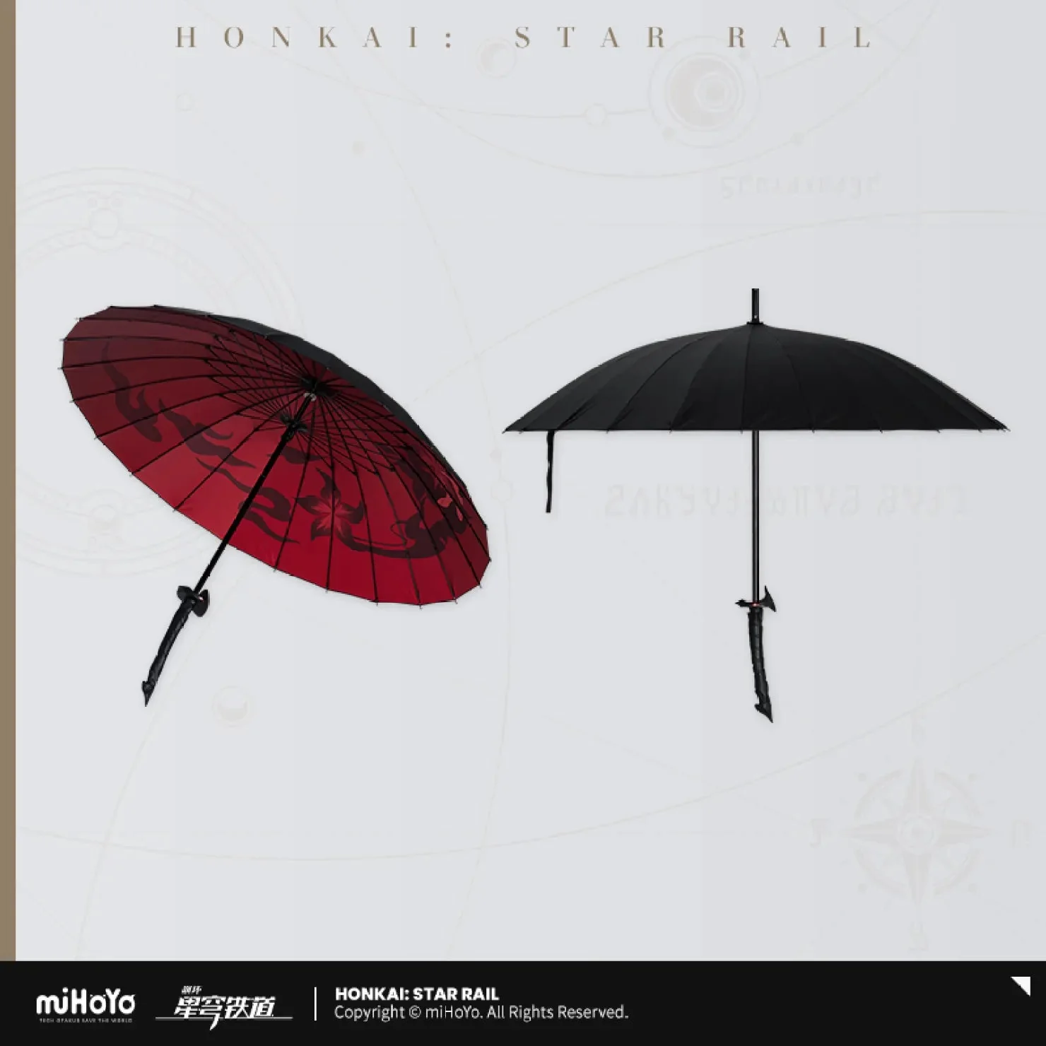 [OFFICIAL] Acheron Impression Series Apparel and Accessories - Long Handle Umbrella - Image 6