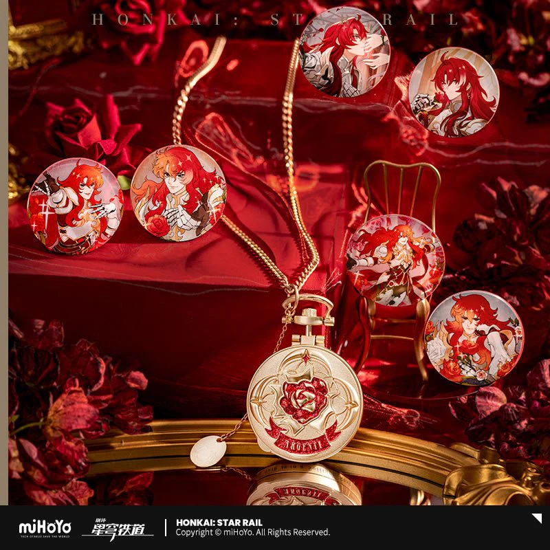 [OFFICIAL] Argenti Rose Rider Series Metal Pocket Watch Pendant