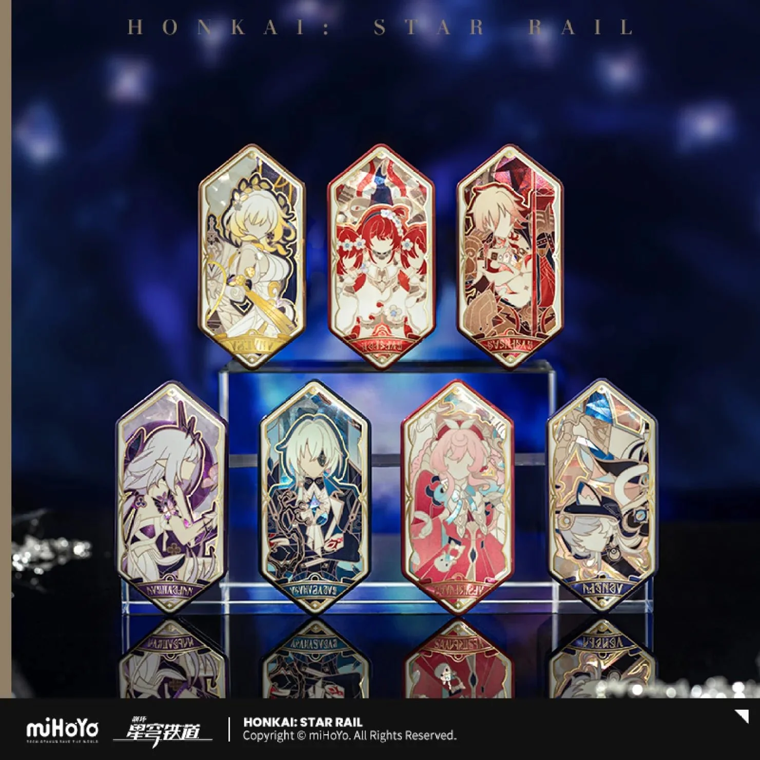 [OFFICIAL] Honkai Star Rail As I've Written Tinplate Badge
