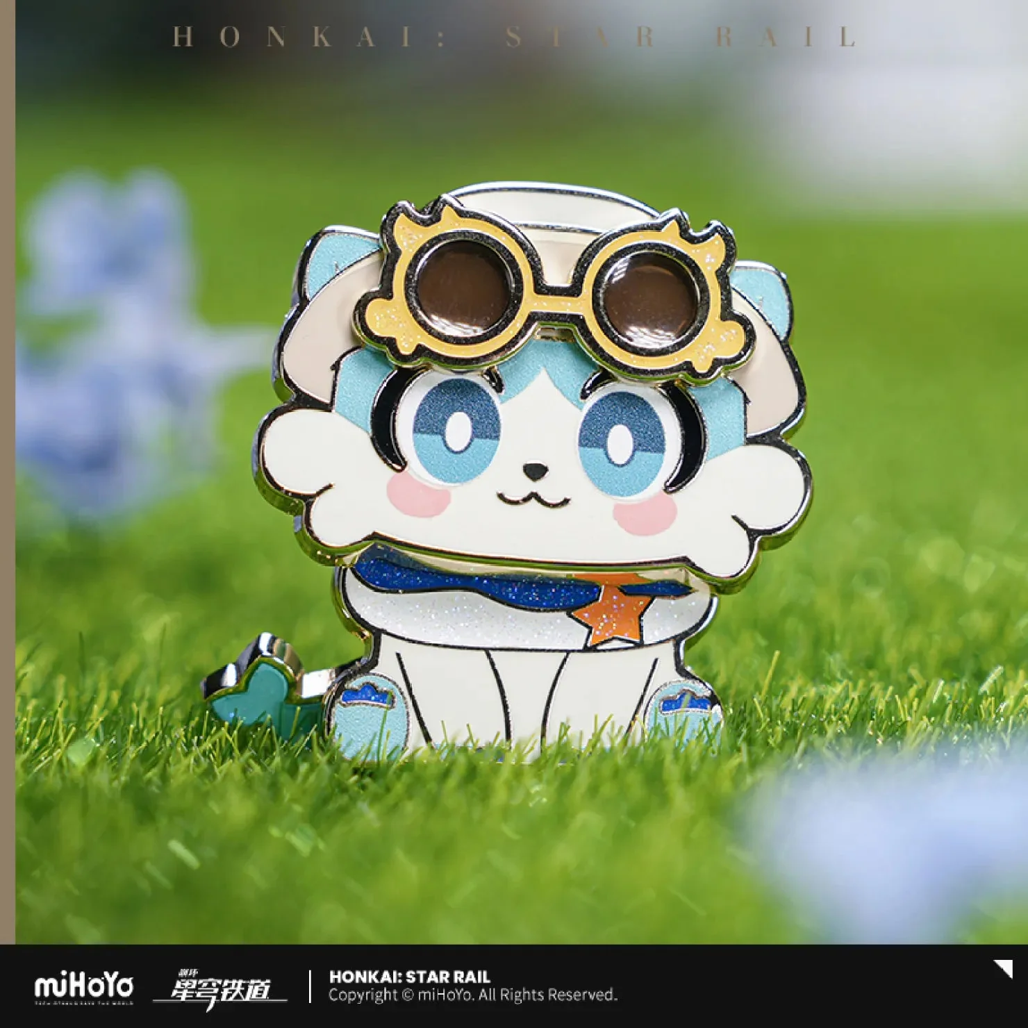 [OFFICIAL] Honkai Star Rail Awooo Series Chimera Metal Badge - Image 5