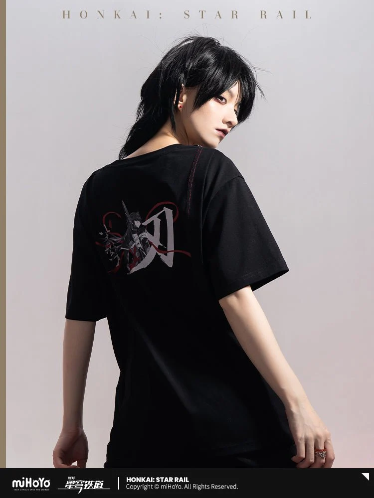 [OFFICIAL] Honkai Star Rail Blade Impression Series T-Shirt - Image 5